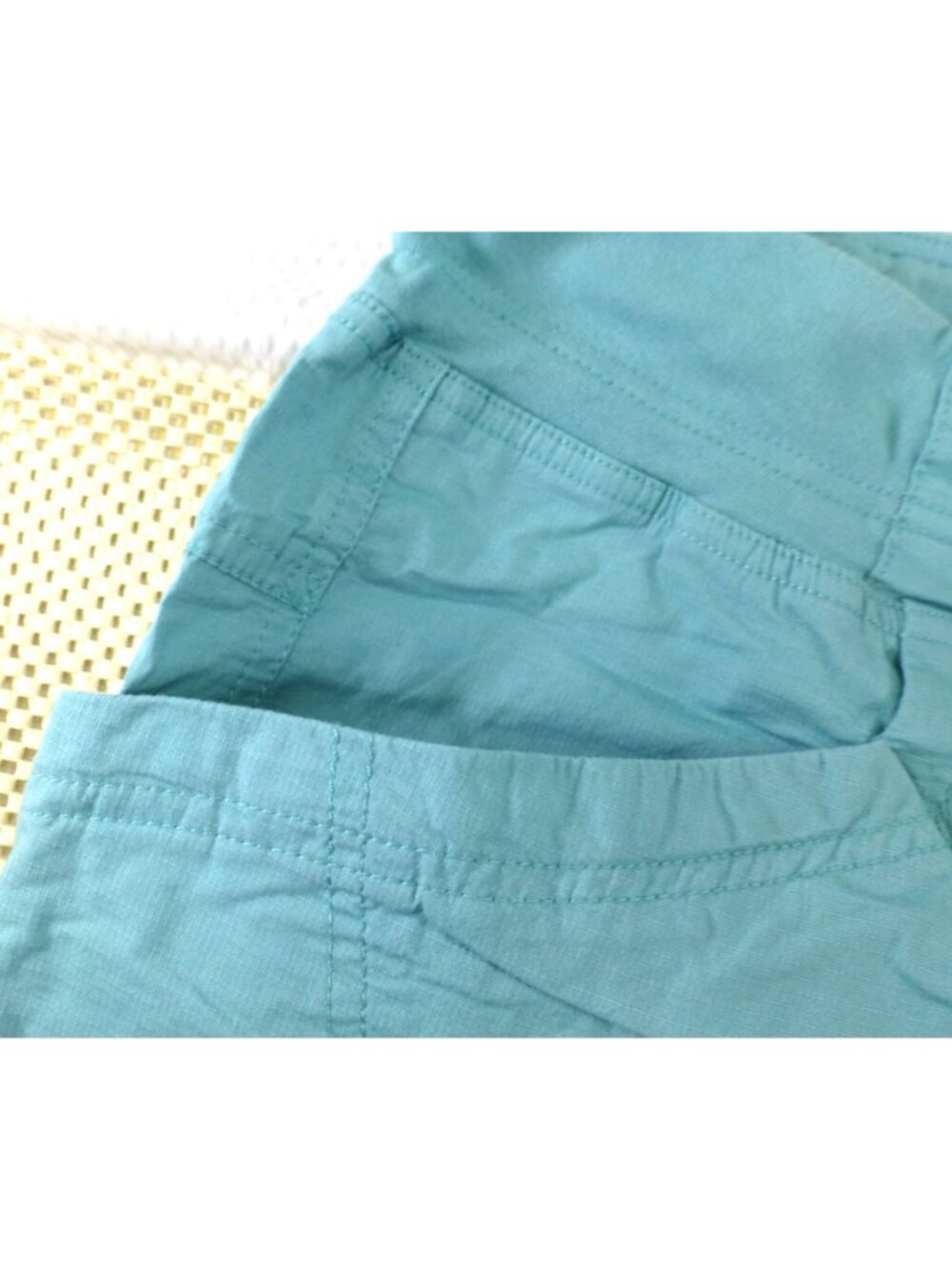 Prana Womens Wakeen Pants Azurite L Stretch Mini Ripstop Relaxed Fit Sustainable - Picture 11 of 15